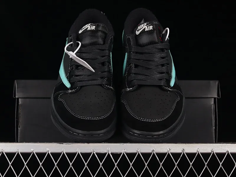 All Categories Air Jordan Jordan Series Basketball Shoes Air Jordan 1 Low Travis Scott x Air Jordan 1 Low OG AJ1 Joe 1 Tiffany Green Overturned Low Basketball Shoes DM7866-401